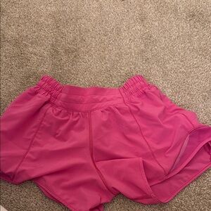 Women's Pink Athletic Shorts 4 inch’s